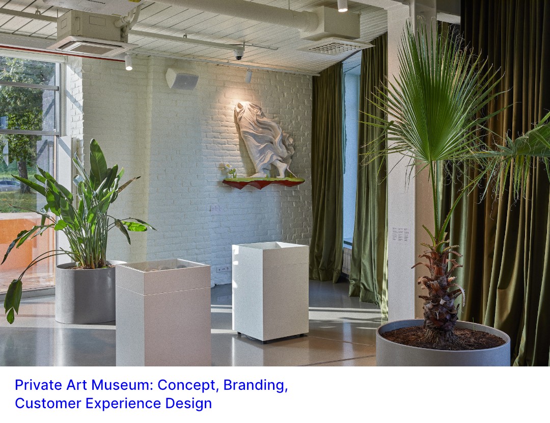 Private Art Museum: Concept, Branding, Customer Experience Design